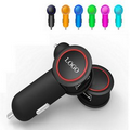 2 USB Car Charger LED Light Power Bank